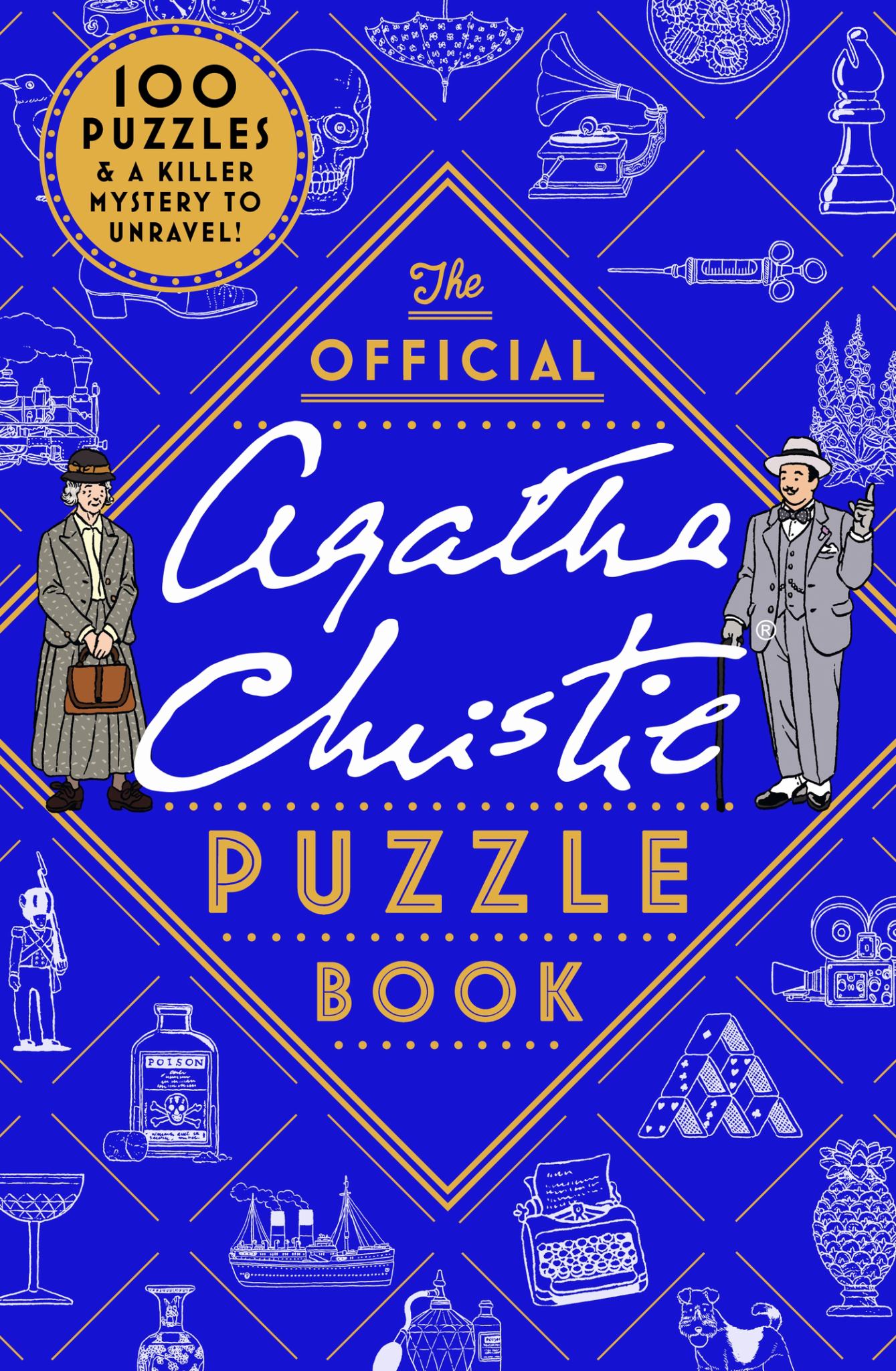 The Official Agatha Christie Puzzle Book Cover Image