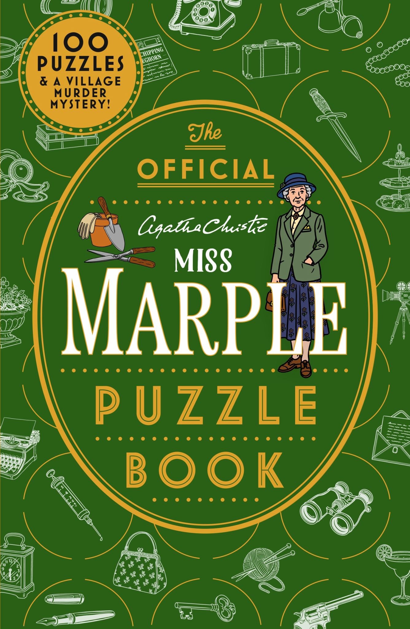 The Official Miss Marple Puzzle Book Cover Image