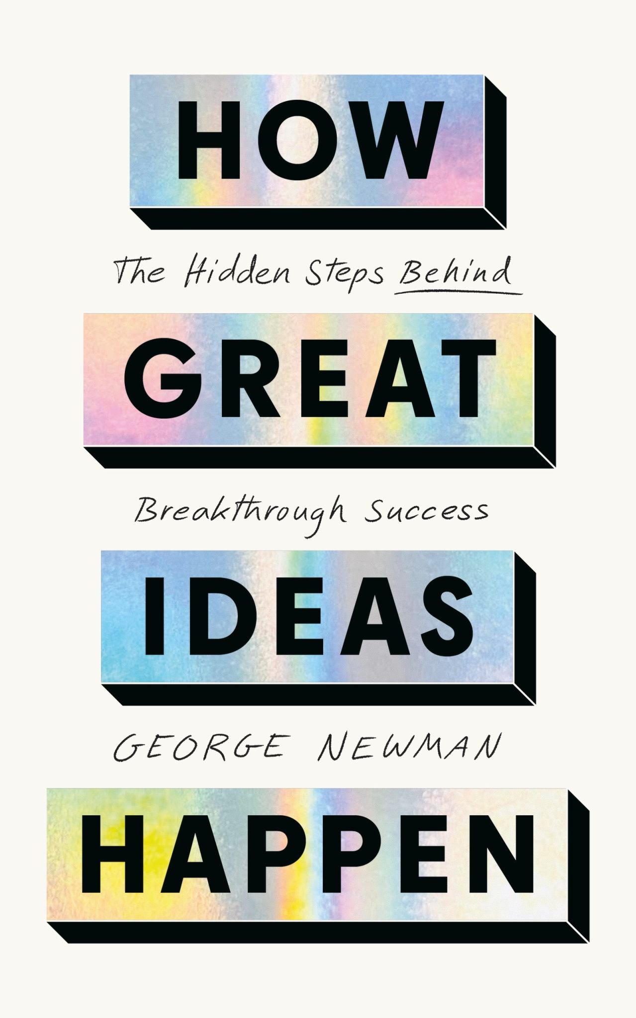 How Great Ideas Happen Cover Image