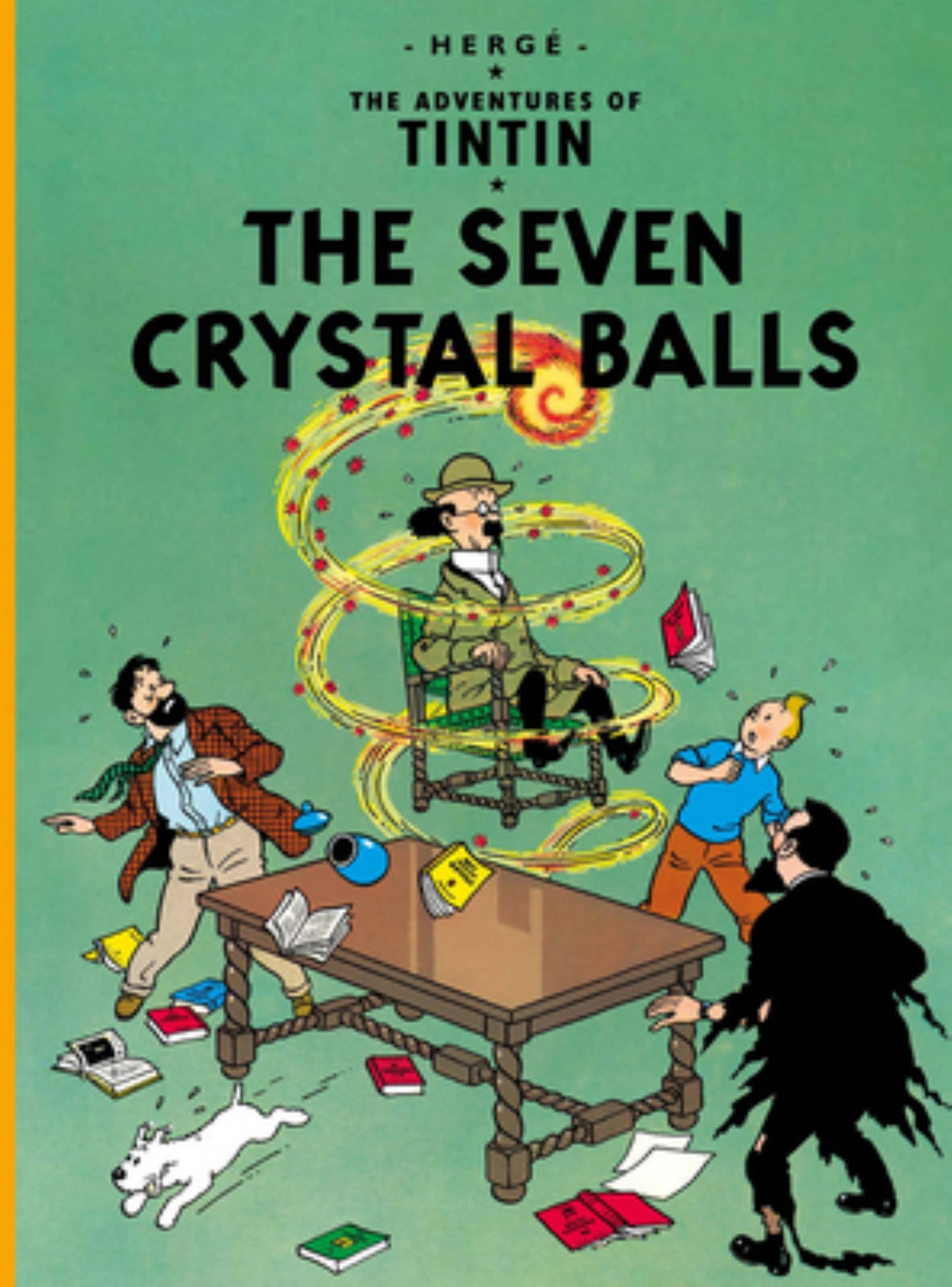 The Seven Crystal Balls (the Adventures of Tintin) Cover Image