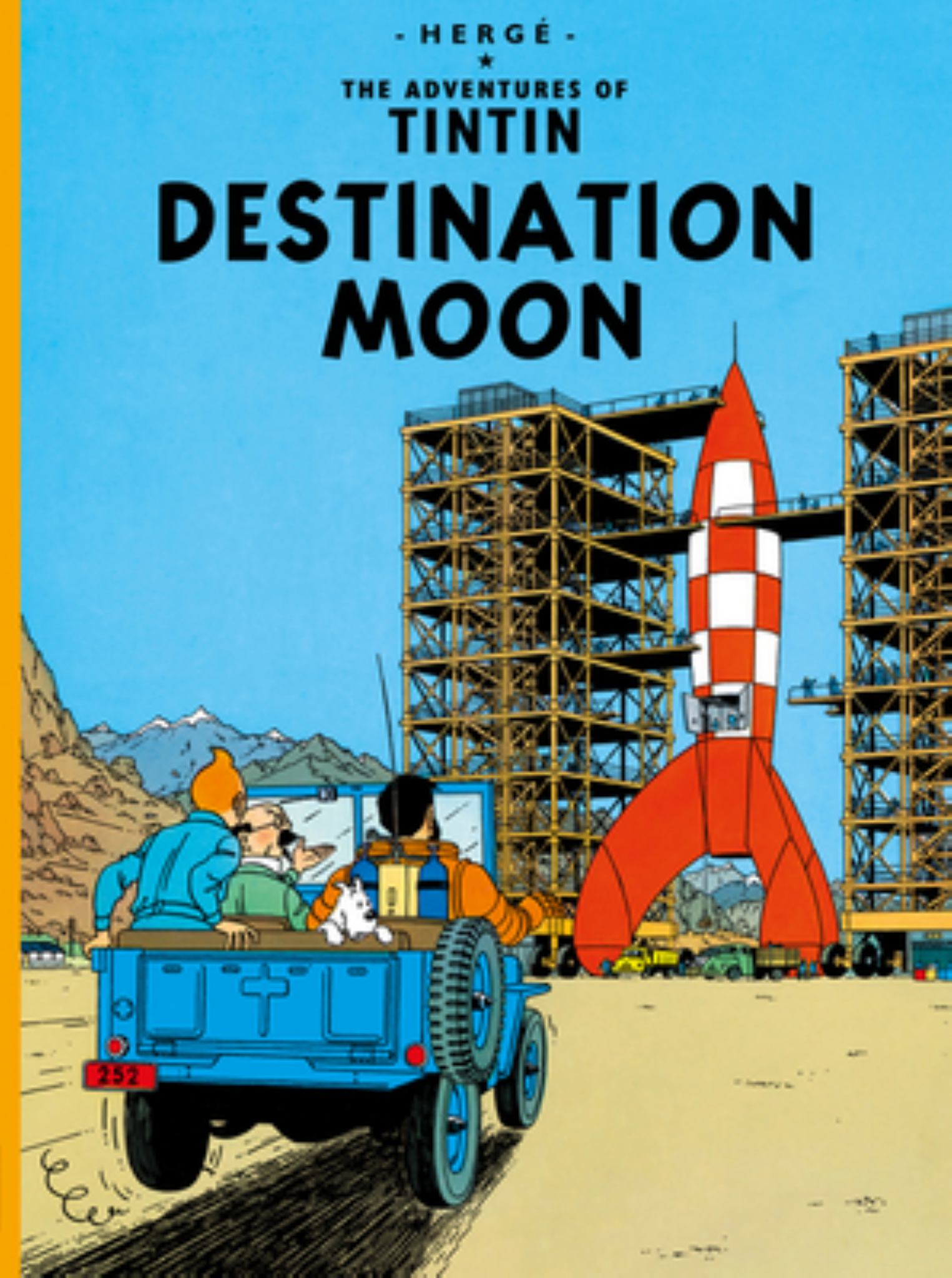 Destination Moon (the Adventures of Tintin) Cover Image