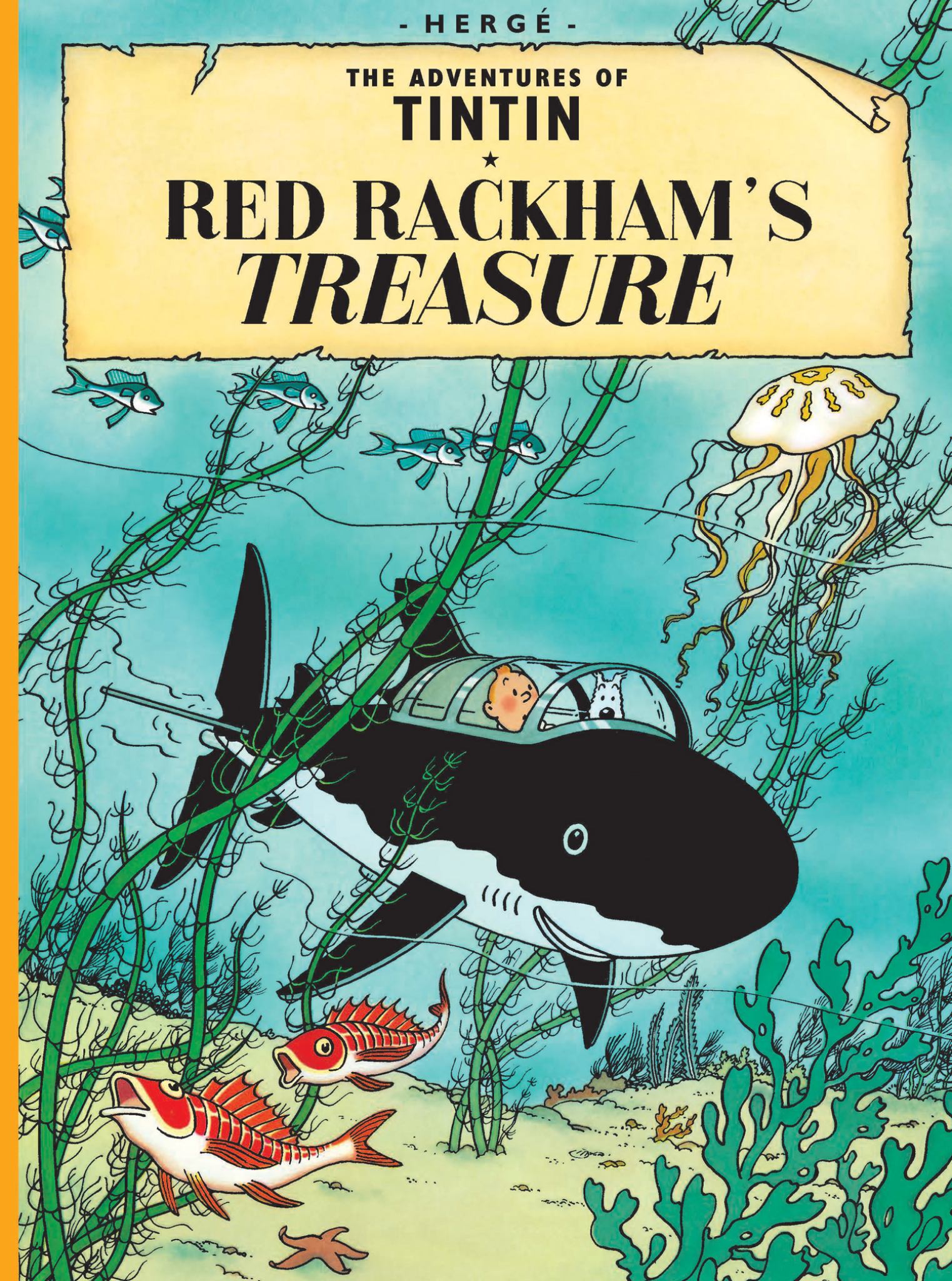 Red Rackham's Treasure Cover Image