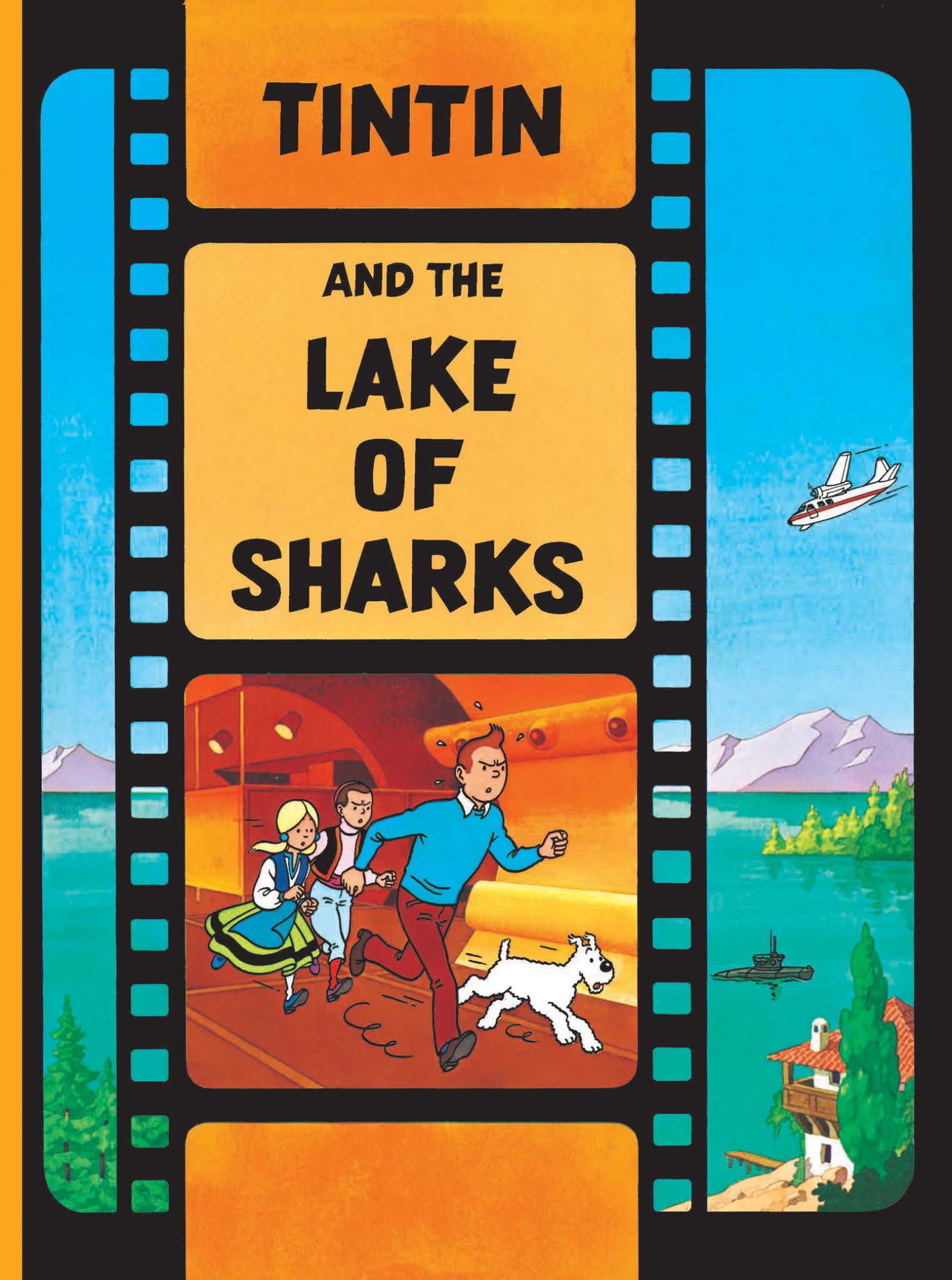 Tintin and the Lake of Sharks (the Adventures of Tintin) Cover Image