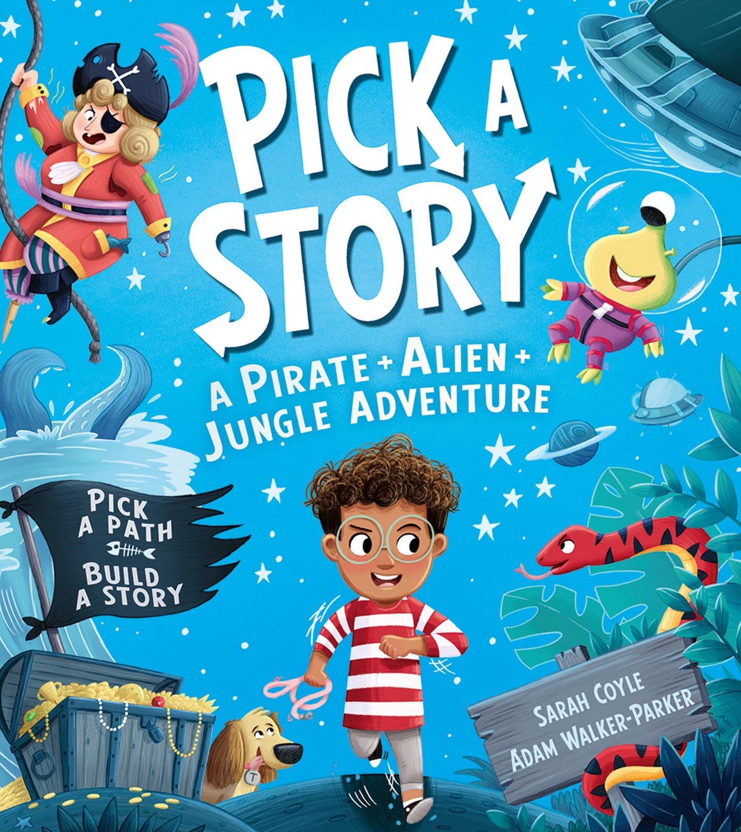 Pick a Story: a Pirate Alien Jungle Adventure (Pick a Story) Cover Image
