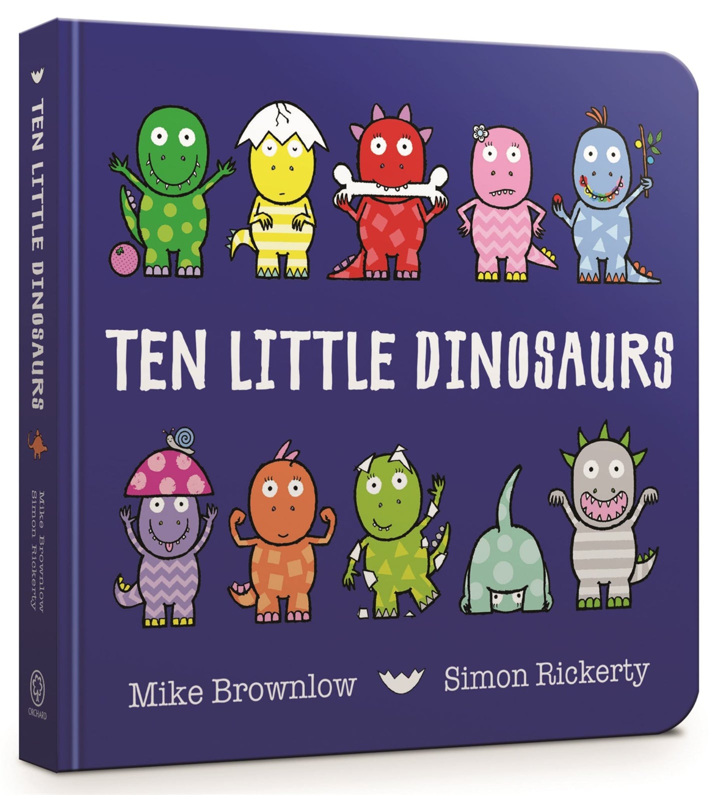 Ten Little Dinosaurs Cover Image
