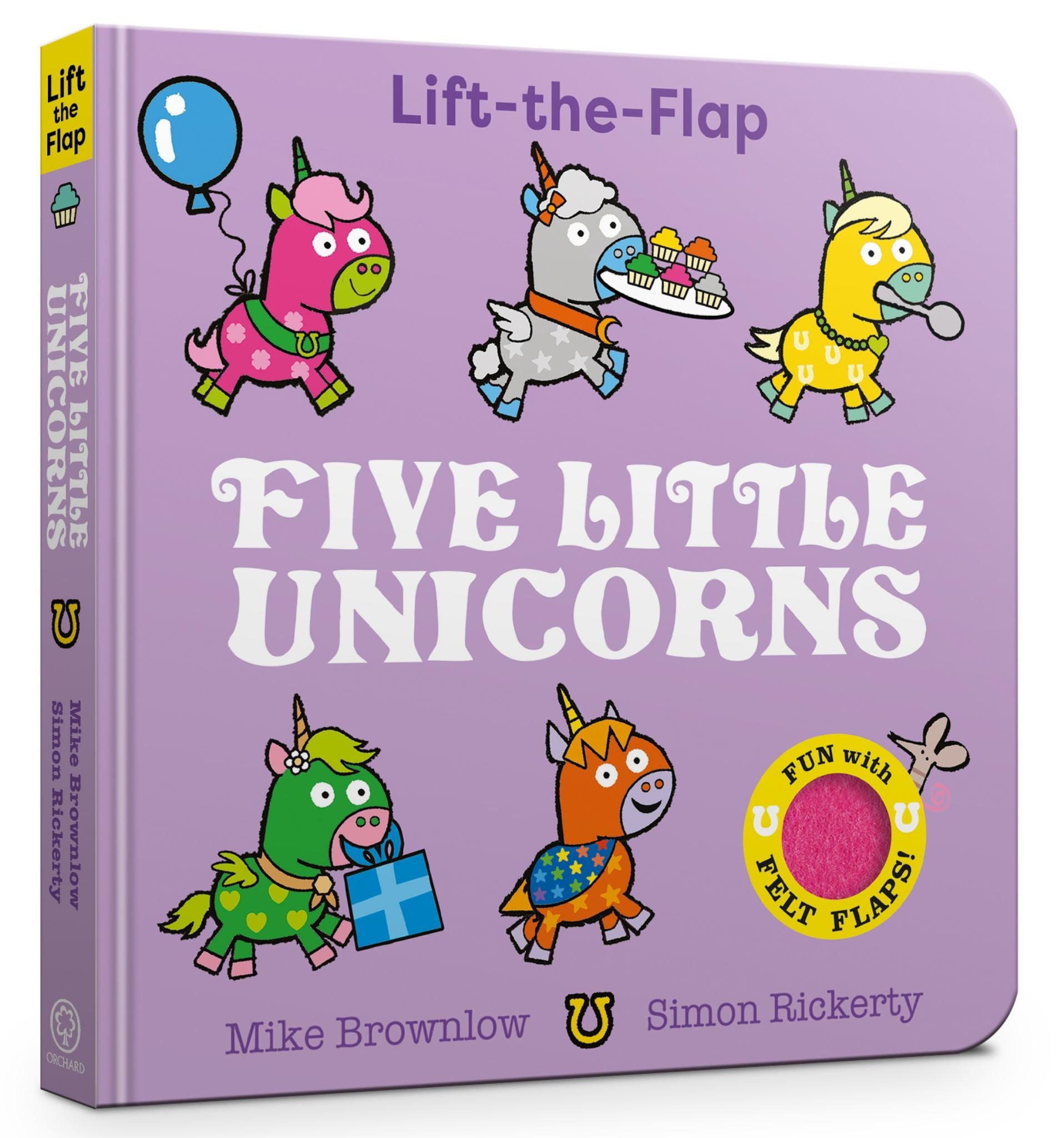 Five Little Unicorns Cover Image