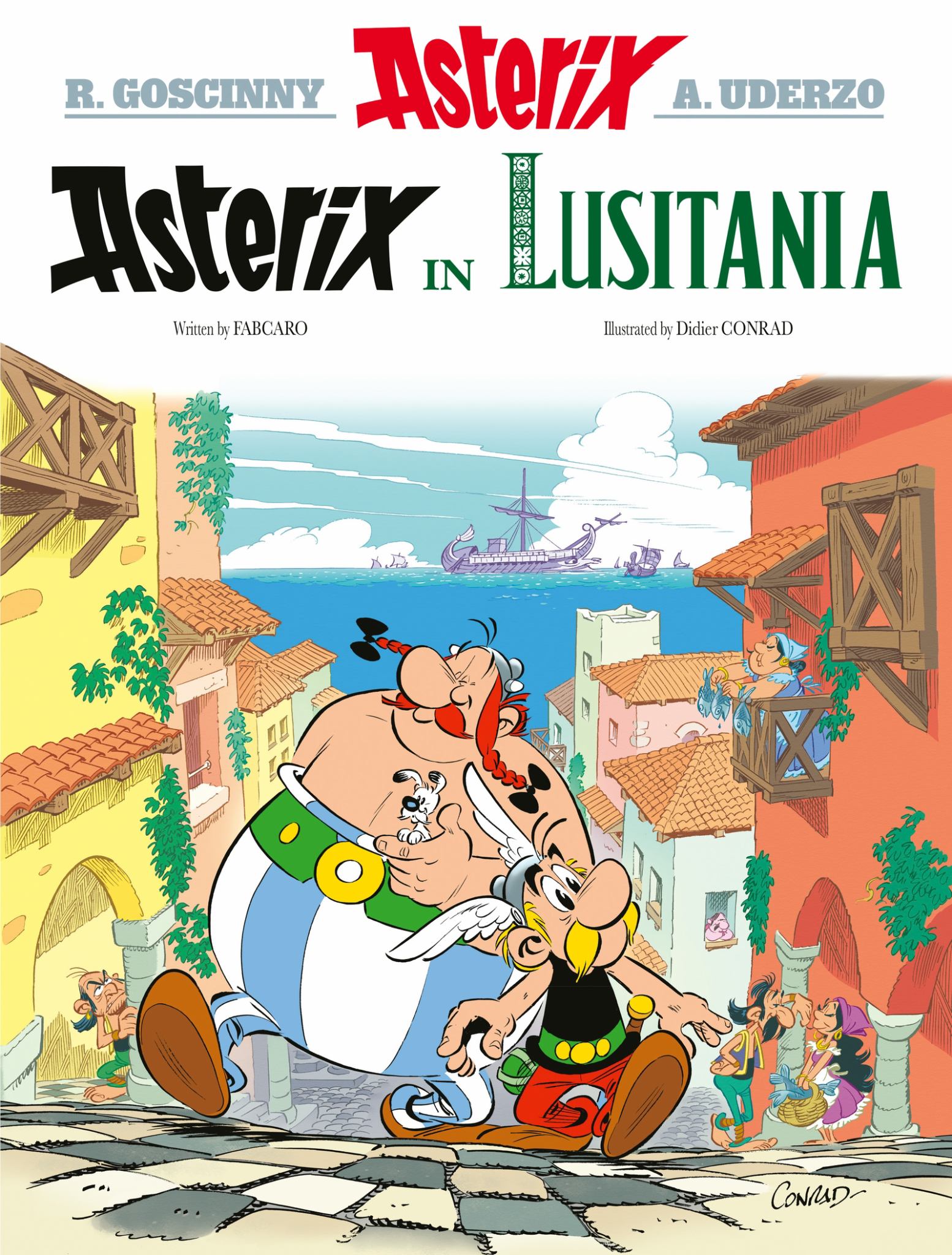 Asterix in Lusitania Cover Image