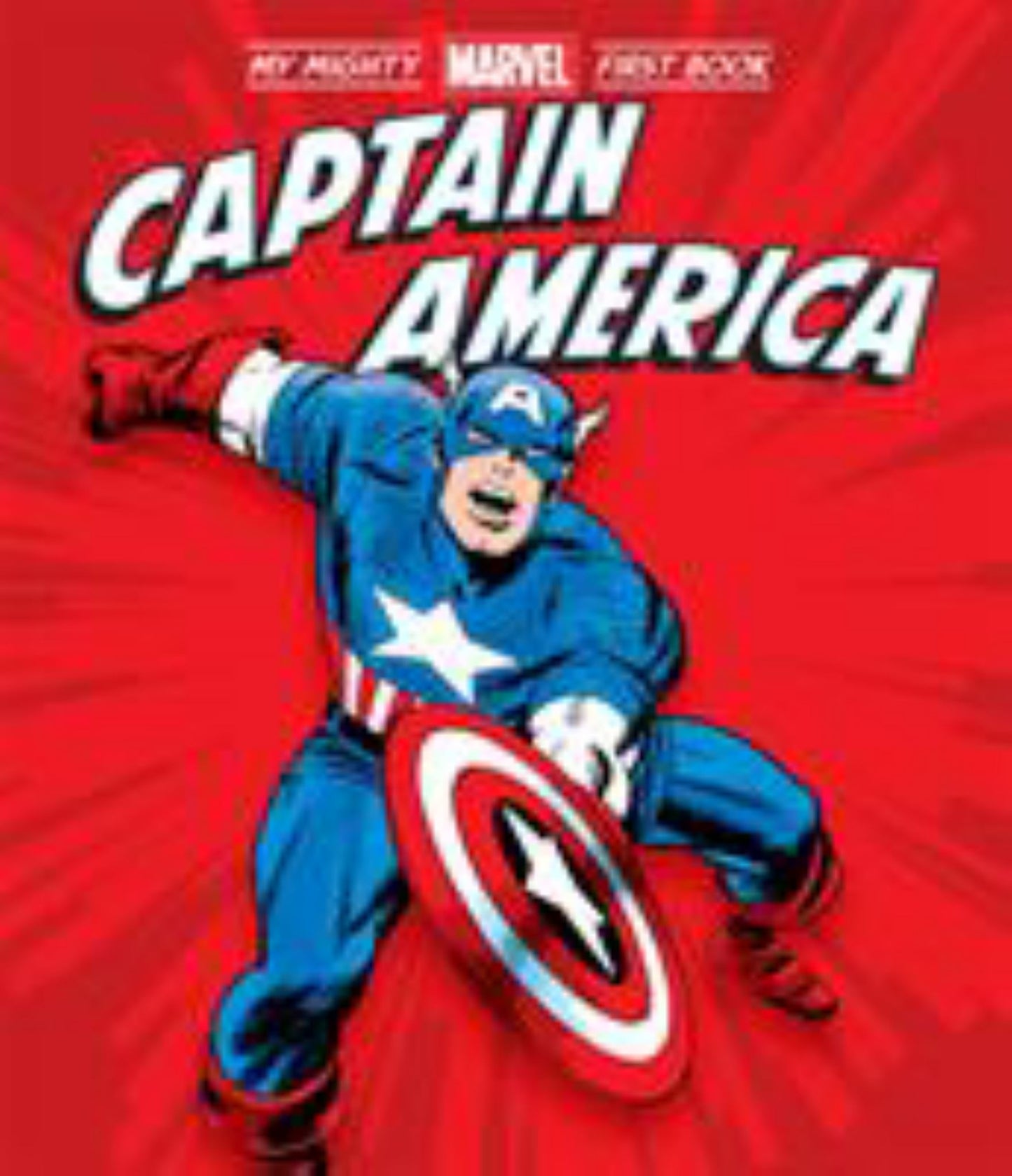 Captain America: My Mighty Marvel First Book Cover Image