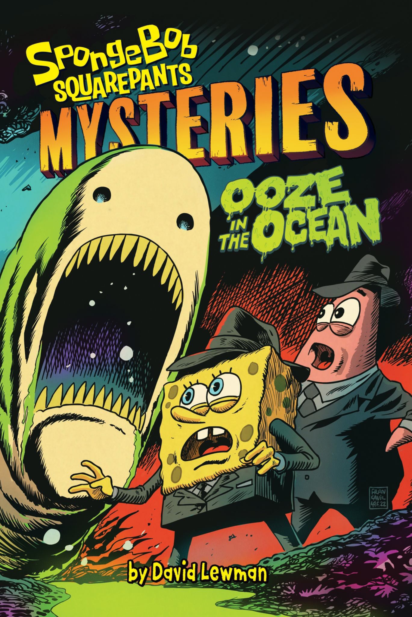 Ooze in the Ocean (SpongeBob SquarePants Mysteries #2) Cover Image