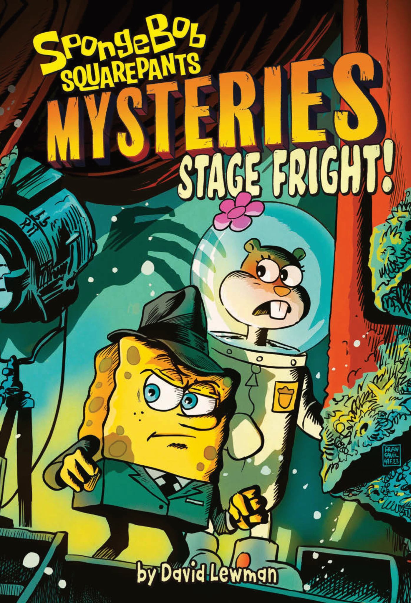 Stage Fright! (SpongeBob SquarePants Mysteries #3) Cover Image