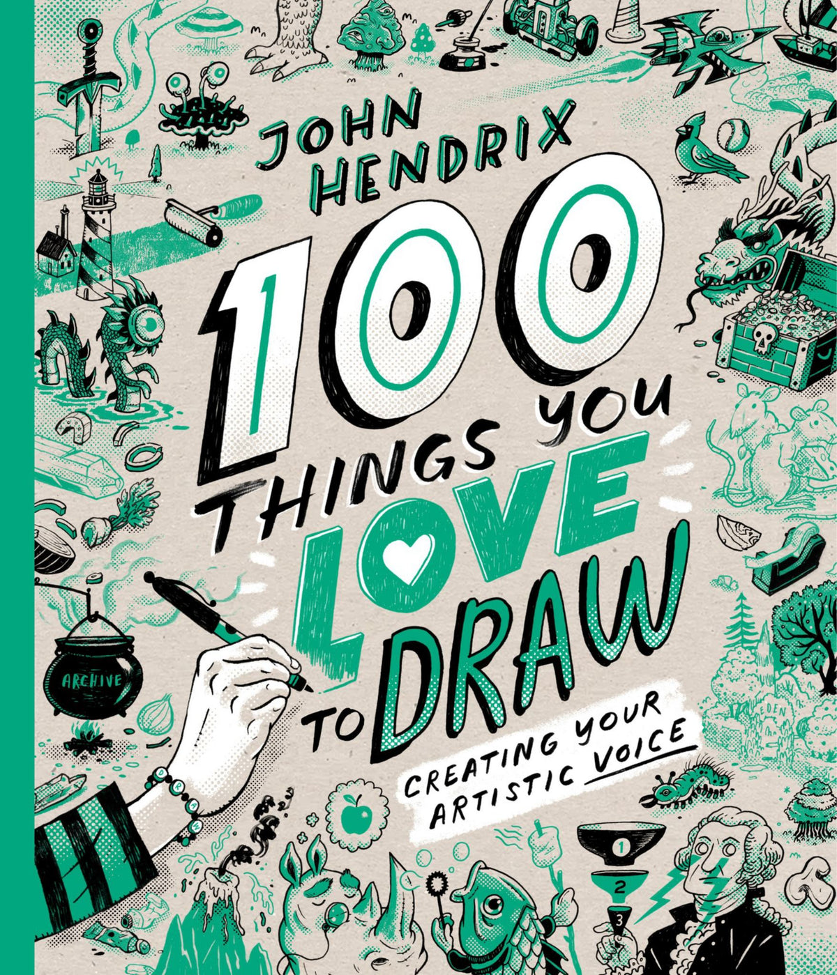 100 Things You Love to Draw Cover Image