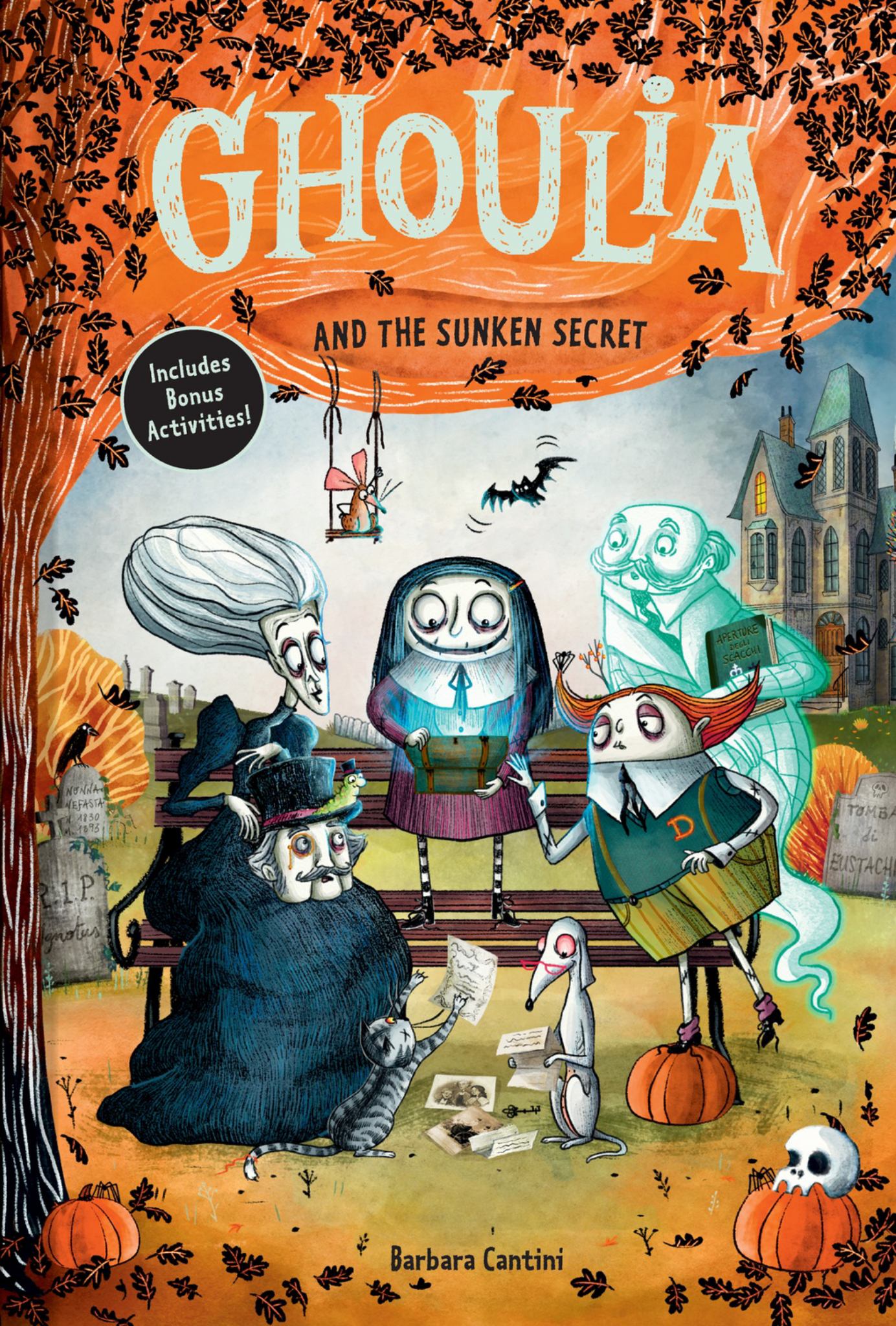 Ghoulia and the Sunken Secret (Book #5) Cover Image