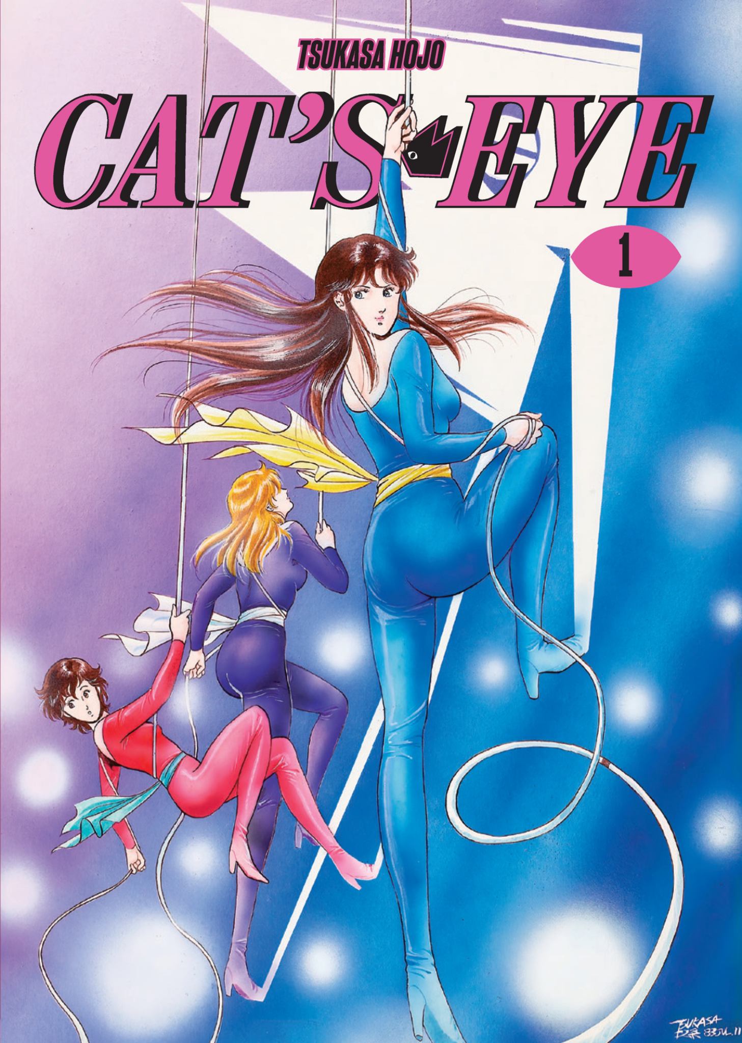 Cat's Eye Omnibus Volume 1 (Three Volumes in One) Cover Image