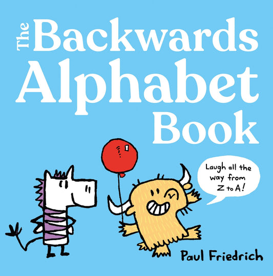 The Backwards Alphabet Book Cover Image