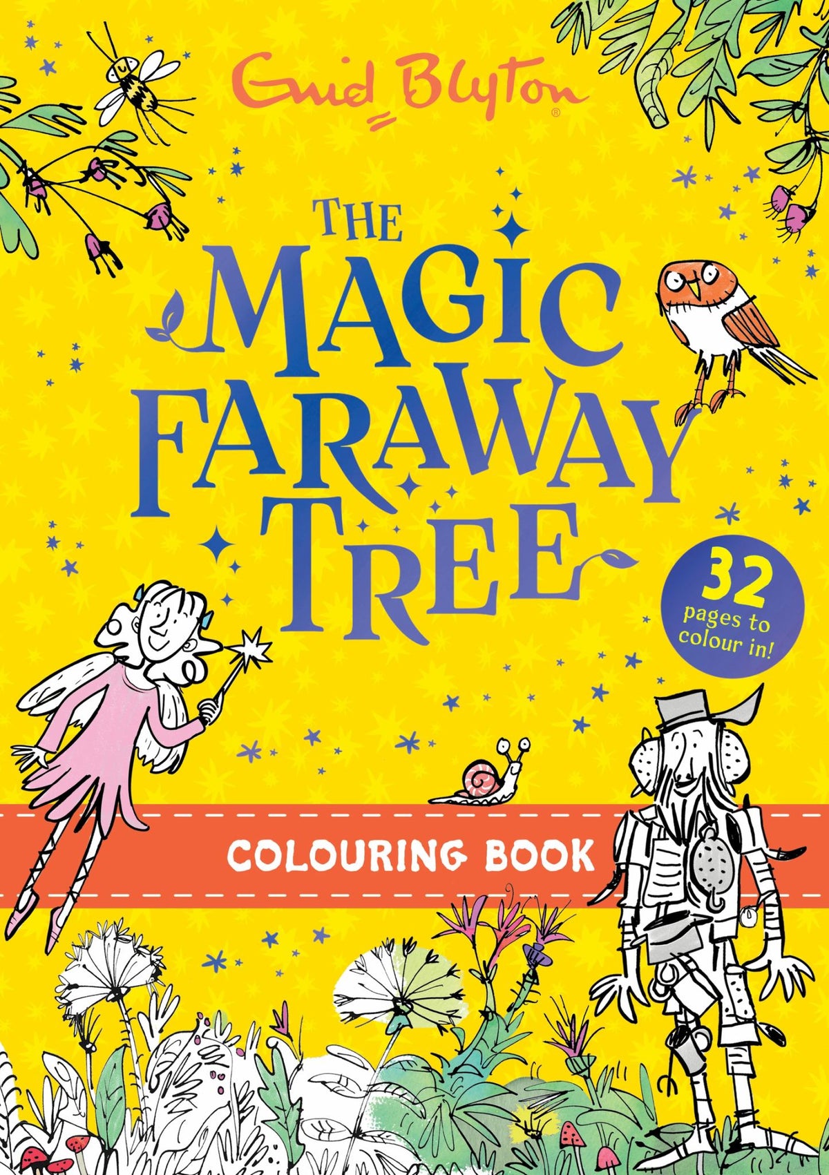 The Magic Faraway Tree Colouring Book Cover Image