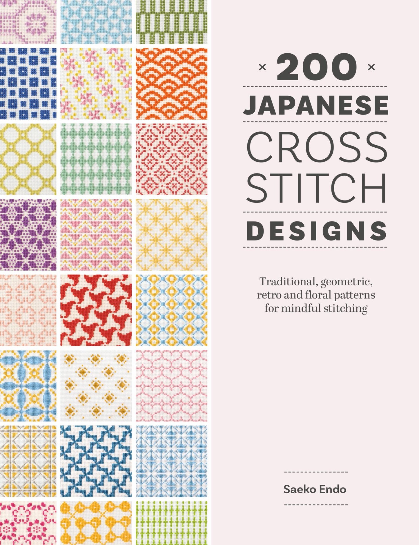 200 Japanese Cross Stitch Designs Cover Image