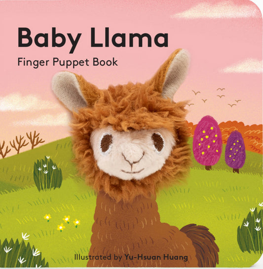Baby Llama: Finger Puppet Book Cover Image