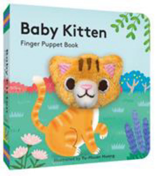 Baby Kitten: Finger Puppet Book Cover Image