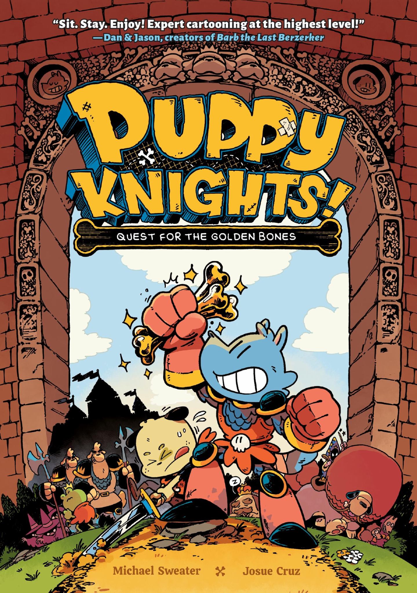 Puppy Knights: Quest for the Golden Bones Cover Image