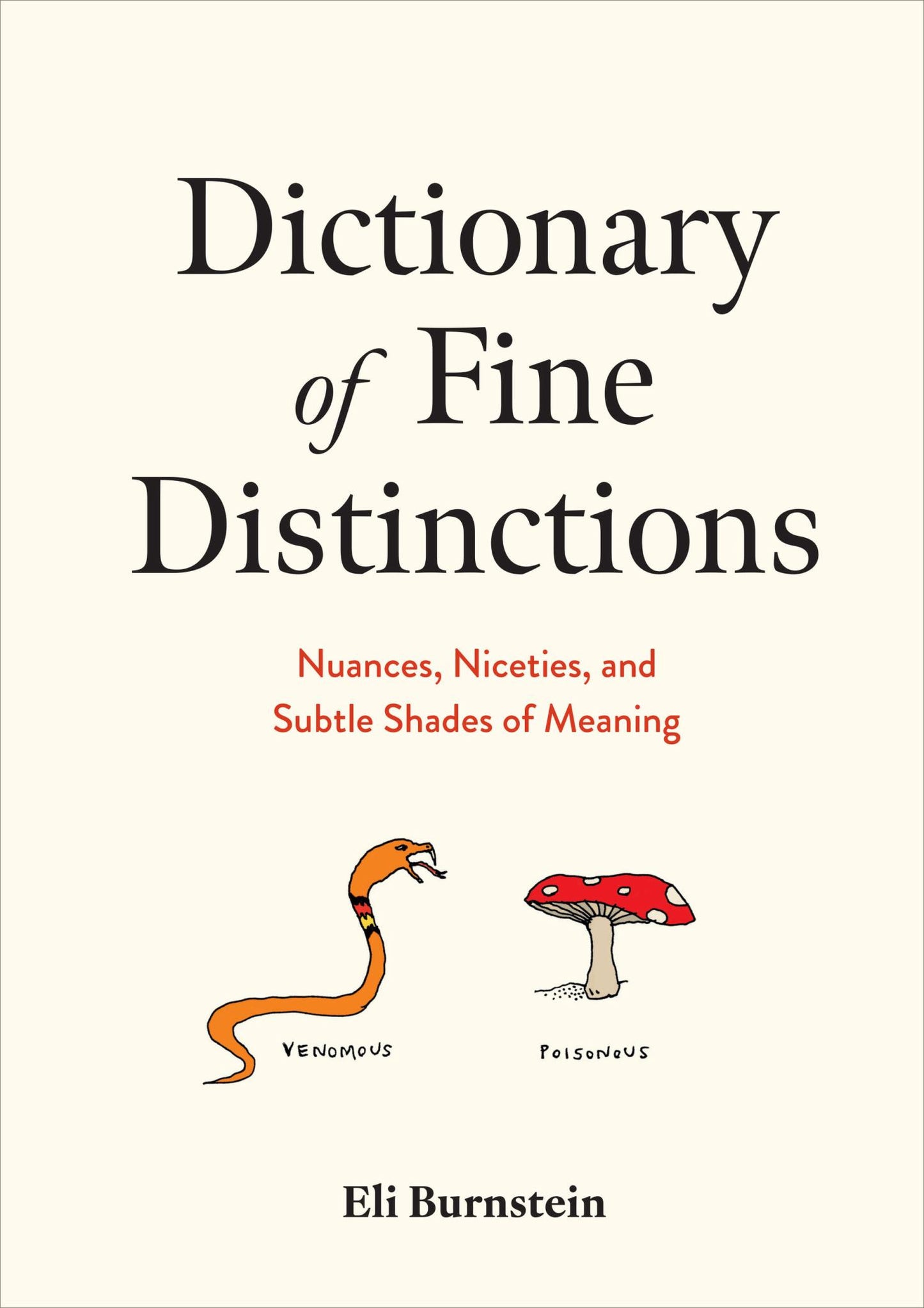 Dictionary of Fine Distinctions Cover Image
