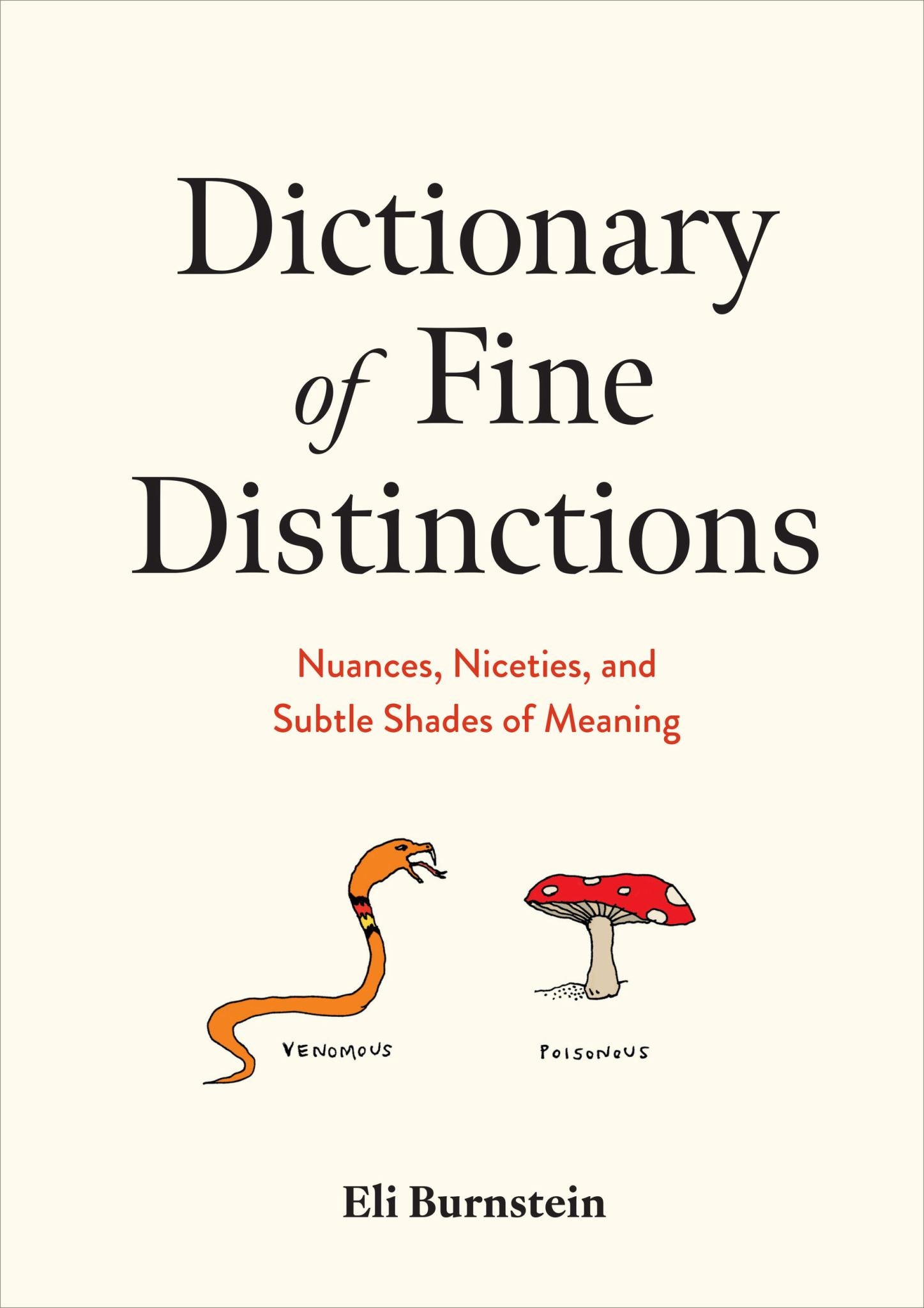 Dictionary of Fine Distinctions Cover Image
