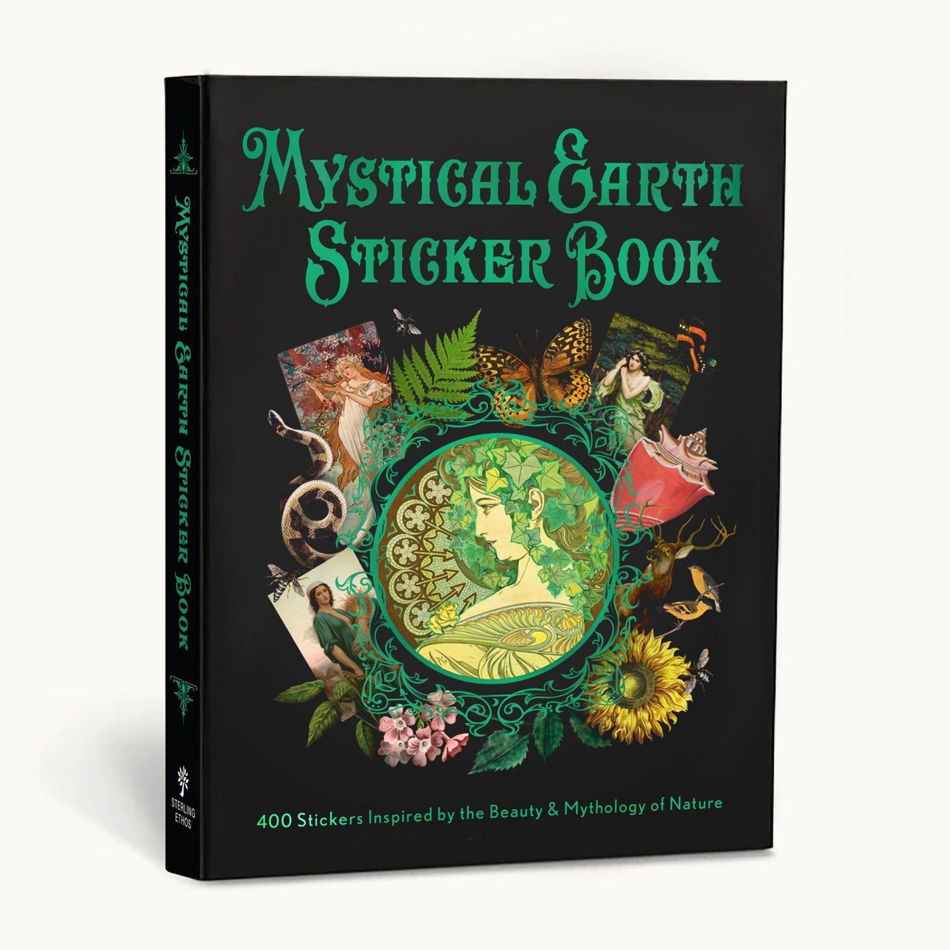 Mystical Earth Sticker Book Cover Image