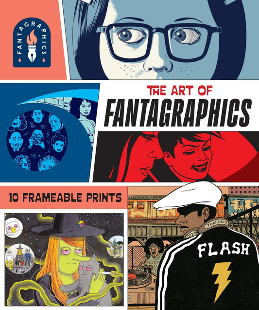 The Art of Fantagraphics Poster Book Cover Image