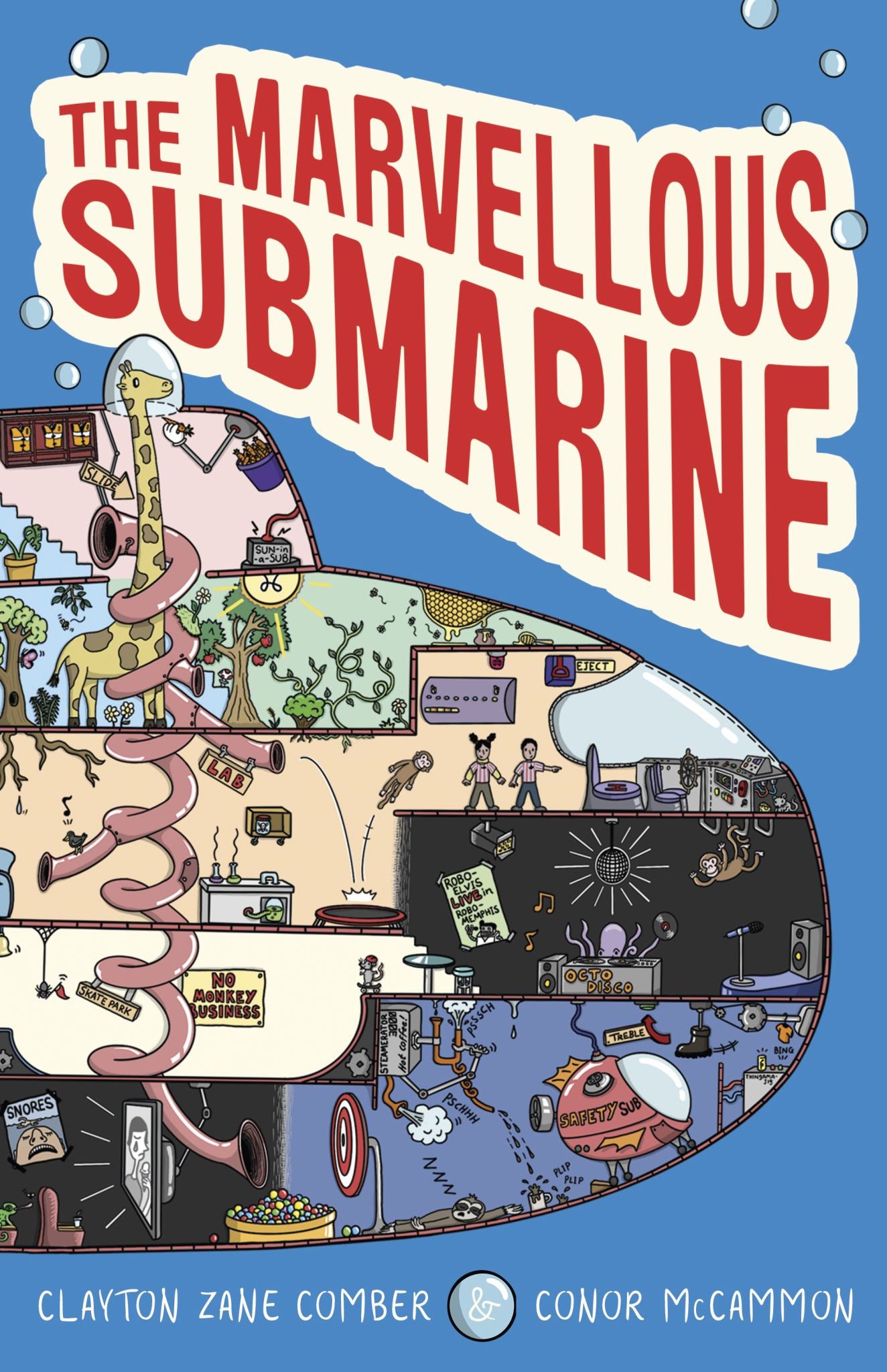 The Marvellous Submarine (the Marvellous Submarine, #1) Cover Image