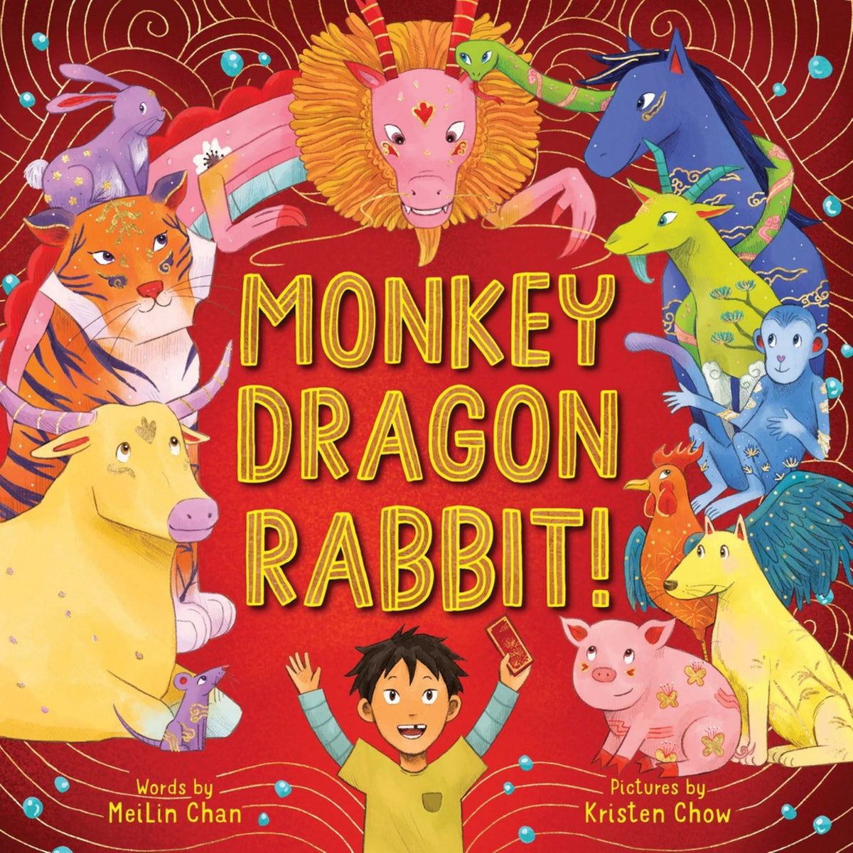 Monkey Dragon Rabbit! Cover Image