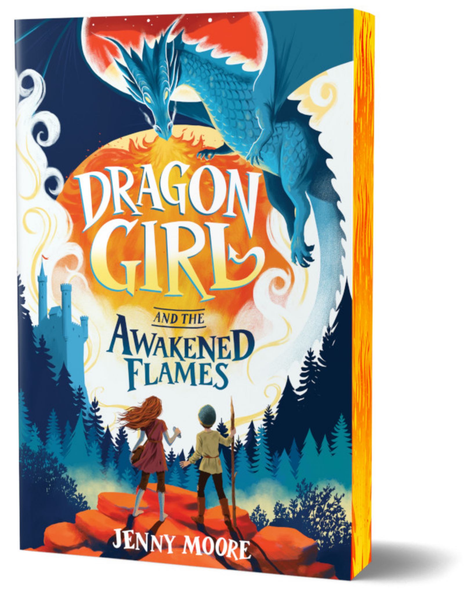 Dragon Girl and the Awakened Flames (Deluxe Edition) Cover Image