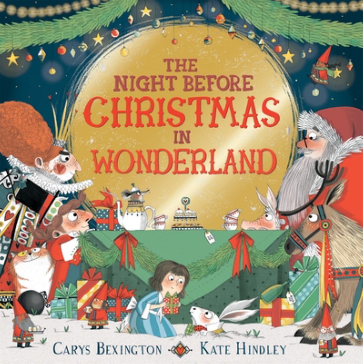 The Night Before Christmas in Wonderland Cover Image