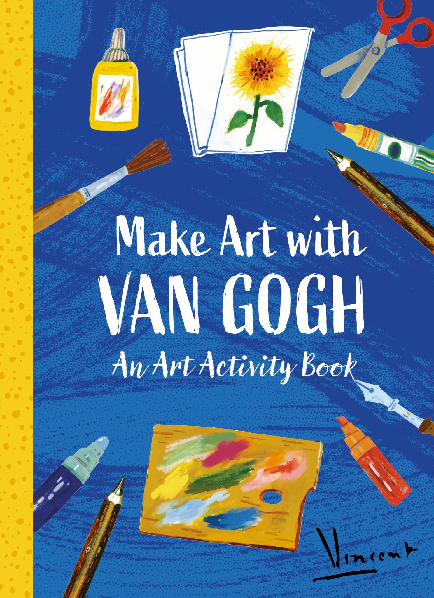 Make Art with Van Gogh: a Creative Activity Book Cover Image