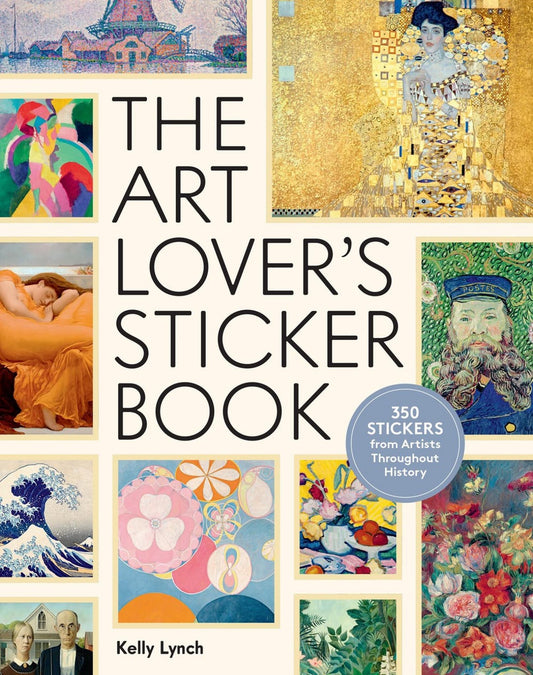 The Art Lover's Sticker Book Cover Image