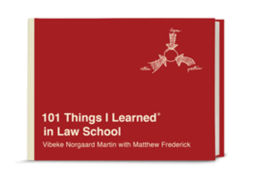 101 Things I Learned® in Law School Cover Image