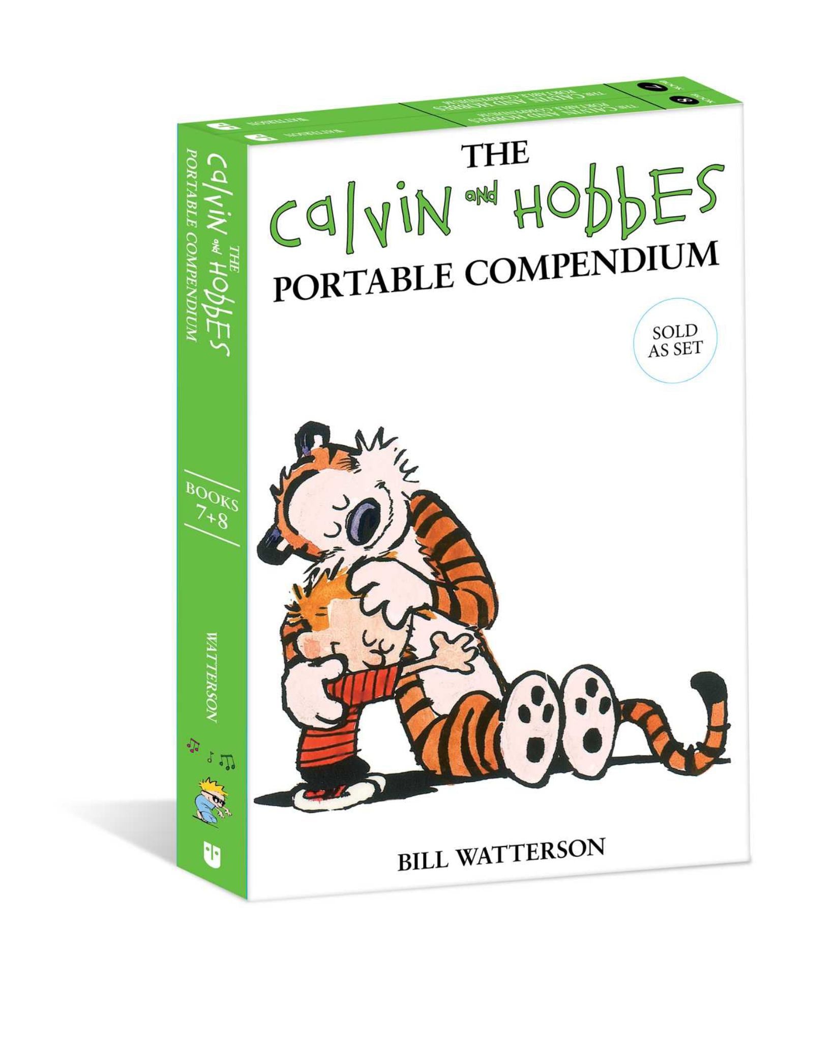 The Calvin and Hobbes Portable Compendium Set 4 Cover Image