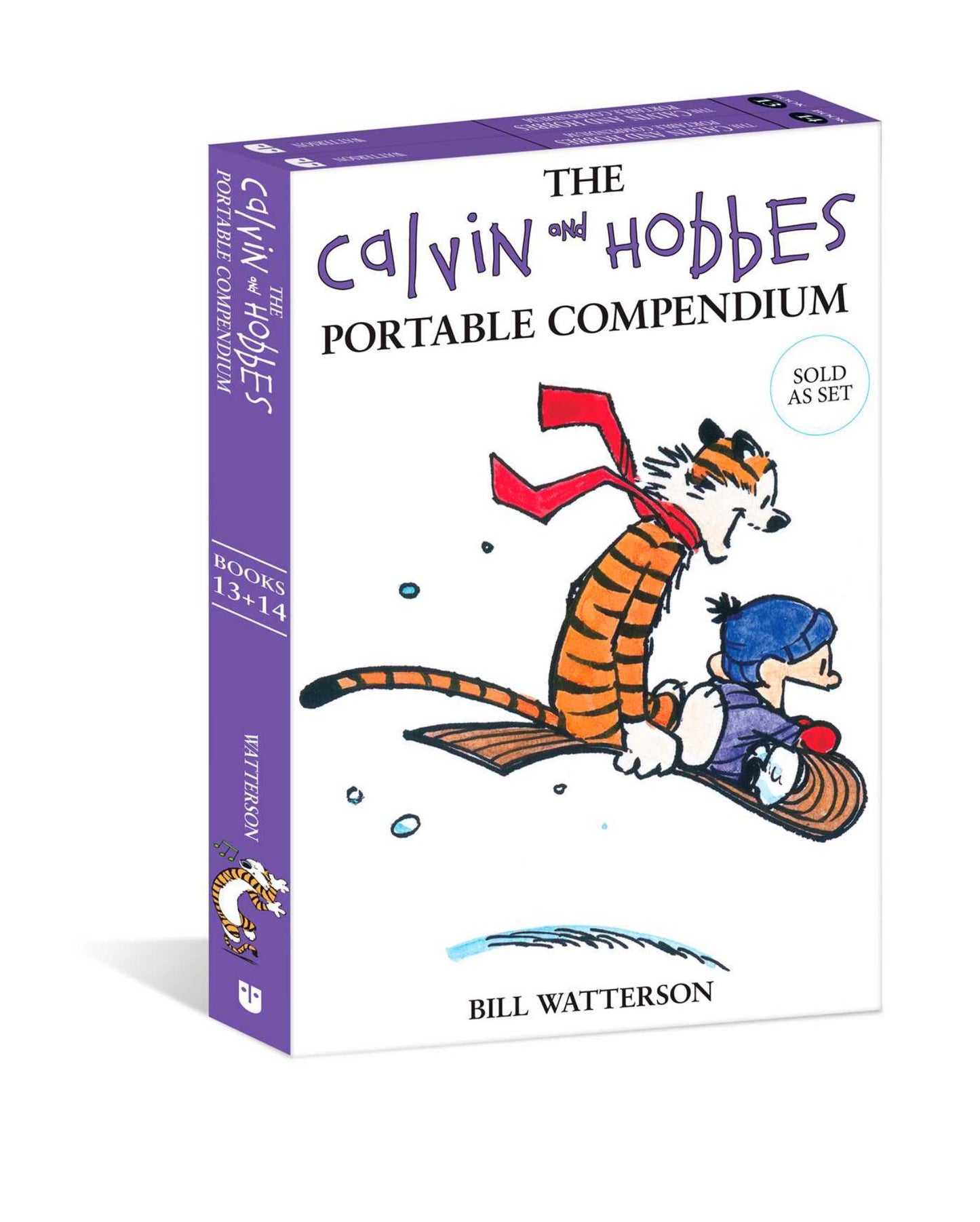 The Calvin and Hobbes Portable Compendium Set 7 Cover Image