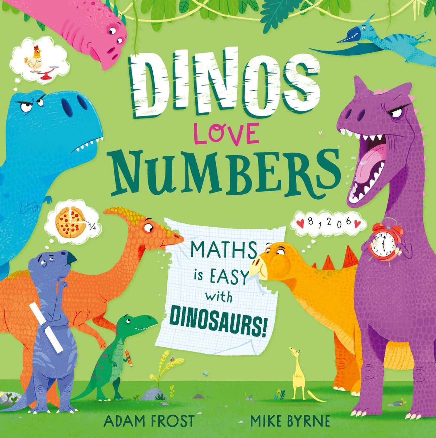 Dinos Love Numbers Cover Image