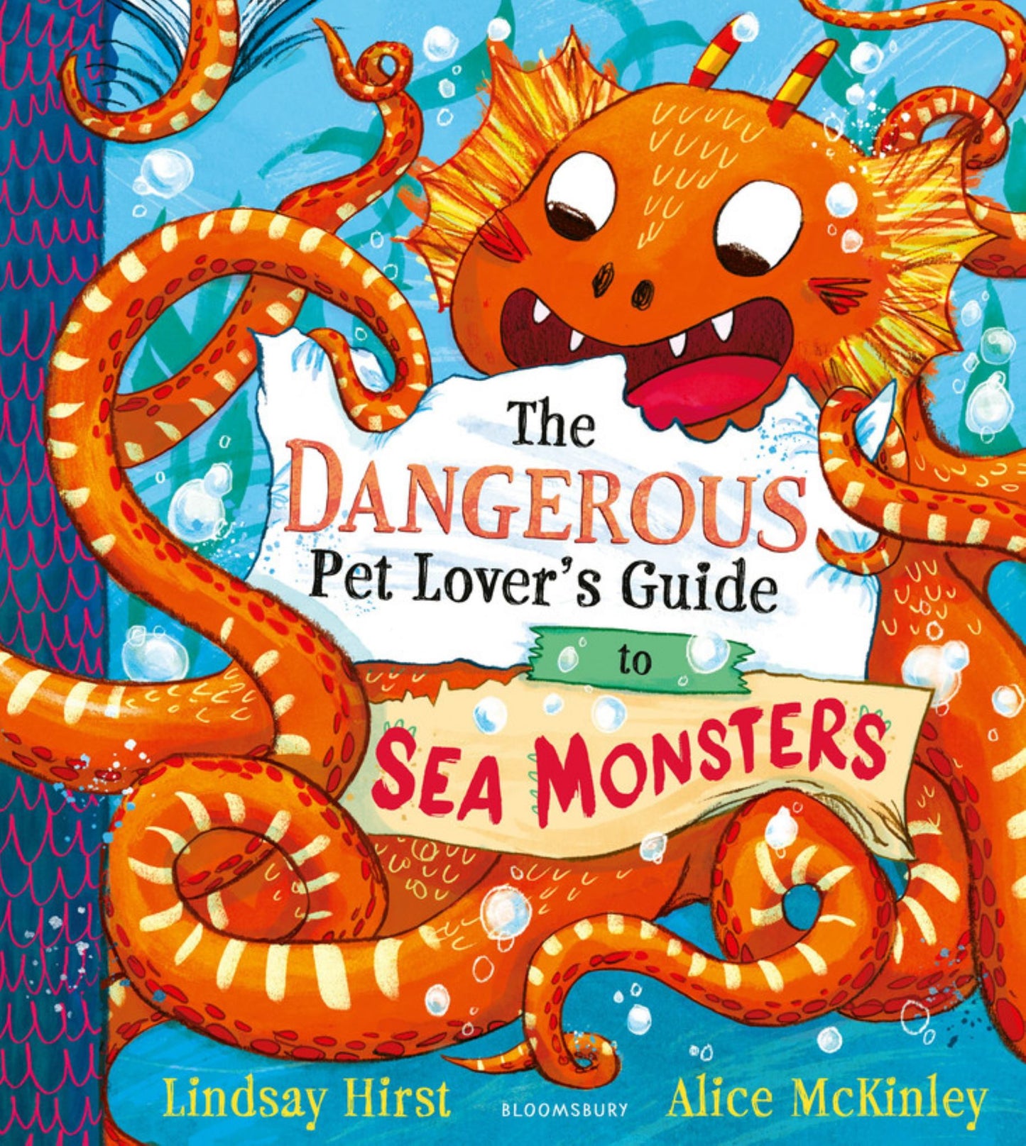 The Dangerous Pet Lover's Guide to Sea Monsters Cover Image