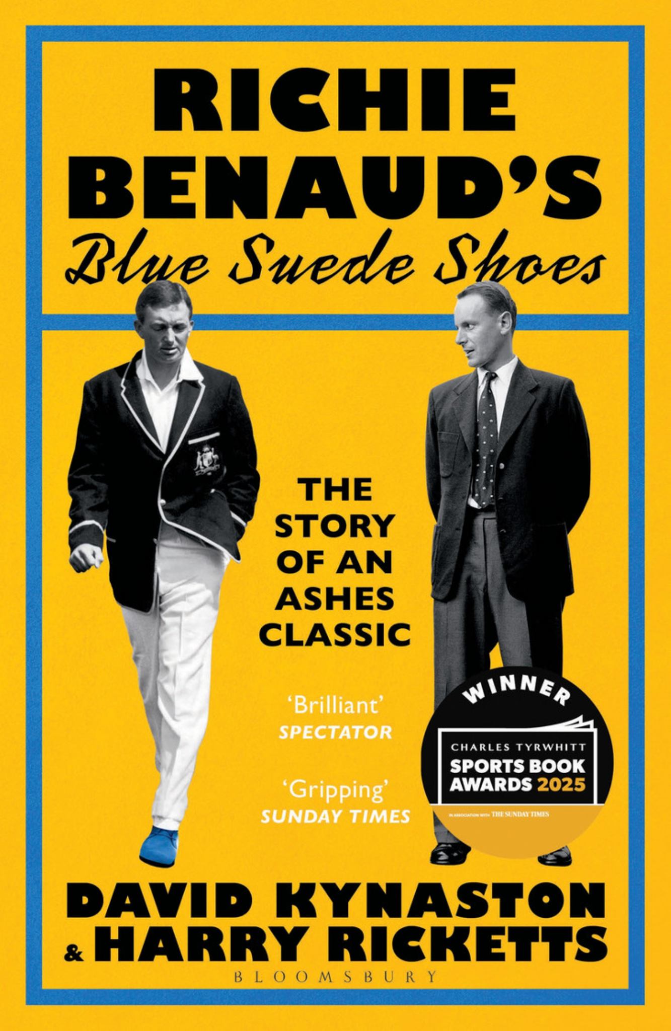 Richie Benaud's Blue Suede Shoes Cover Image
