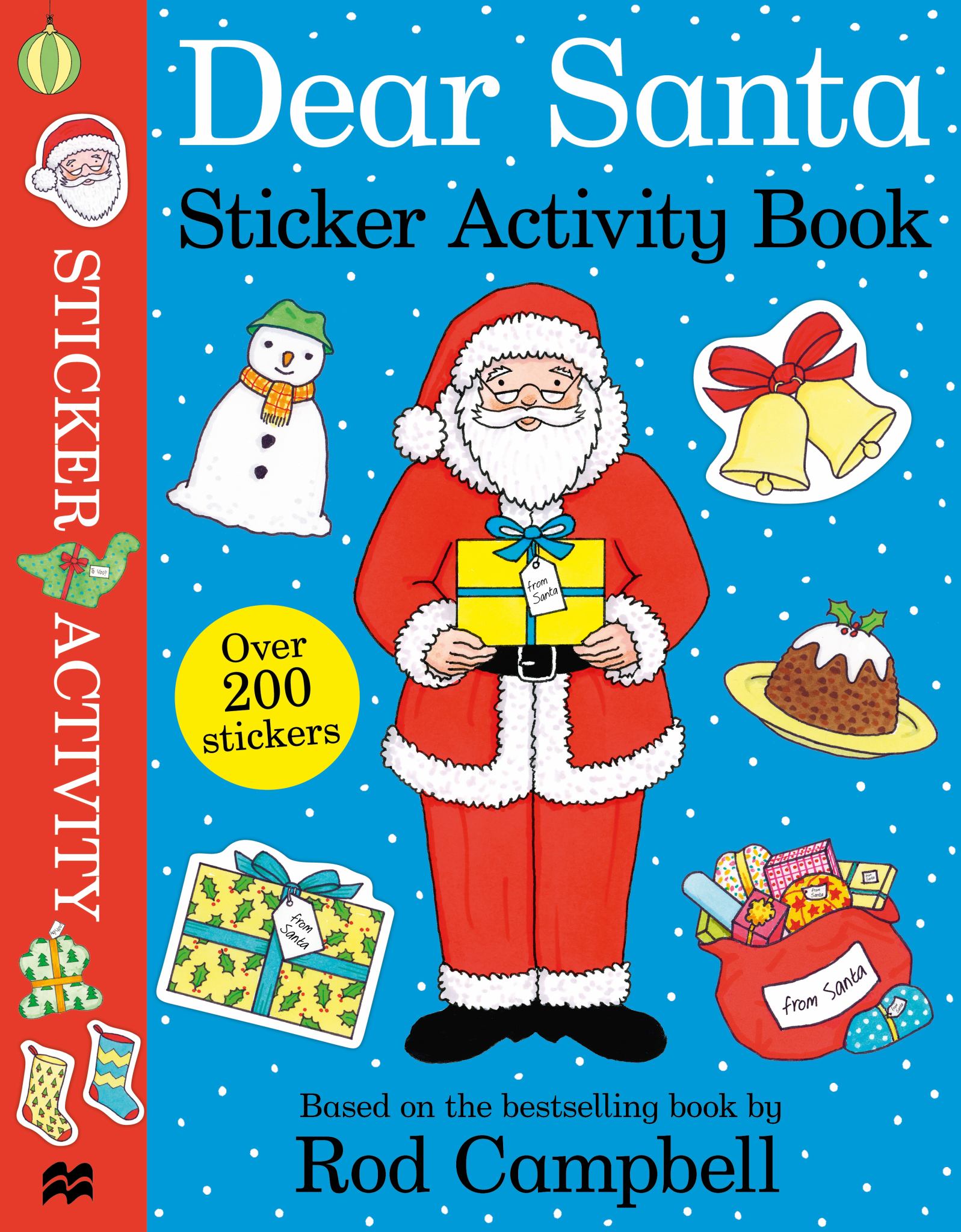 Dear Santa Sticker Book Cover Image
