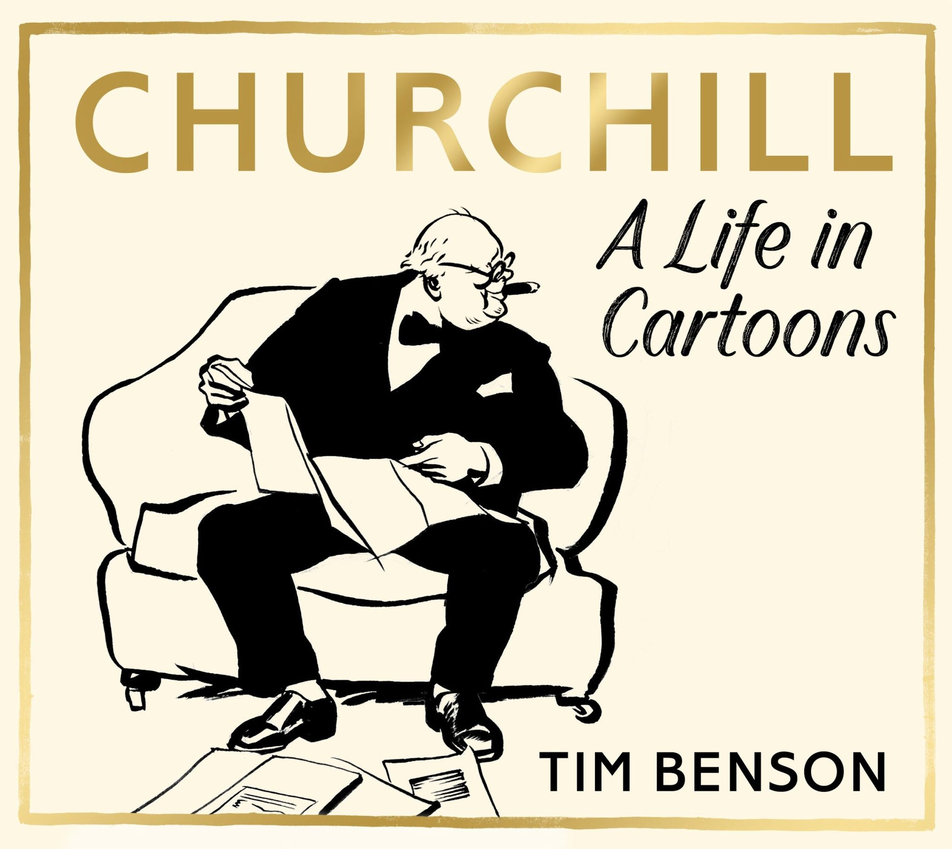 Churchill: a Life in Cartoons Cover Image