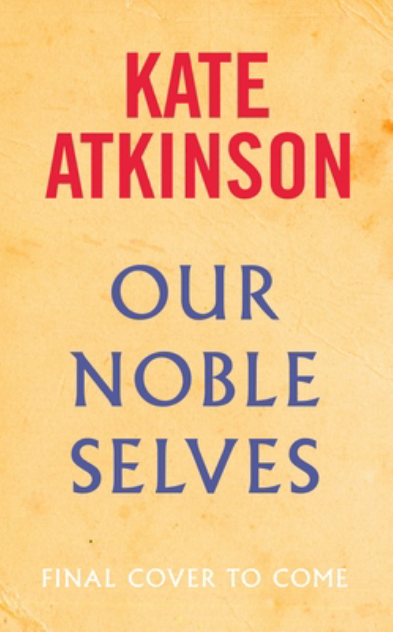 Our Noble Selves Cover Image