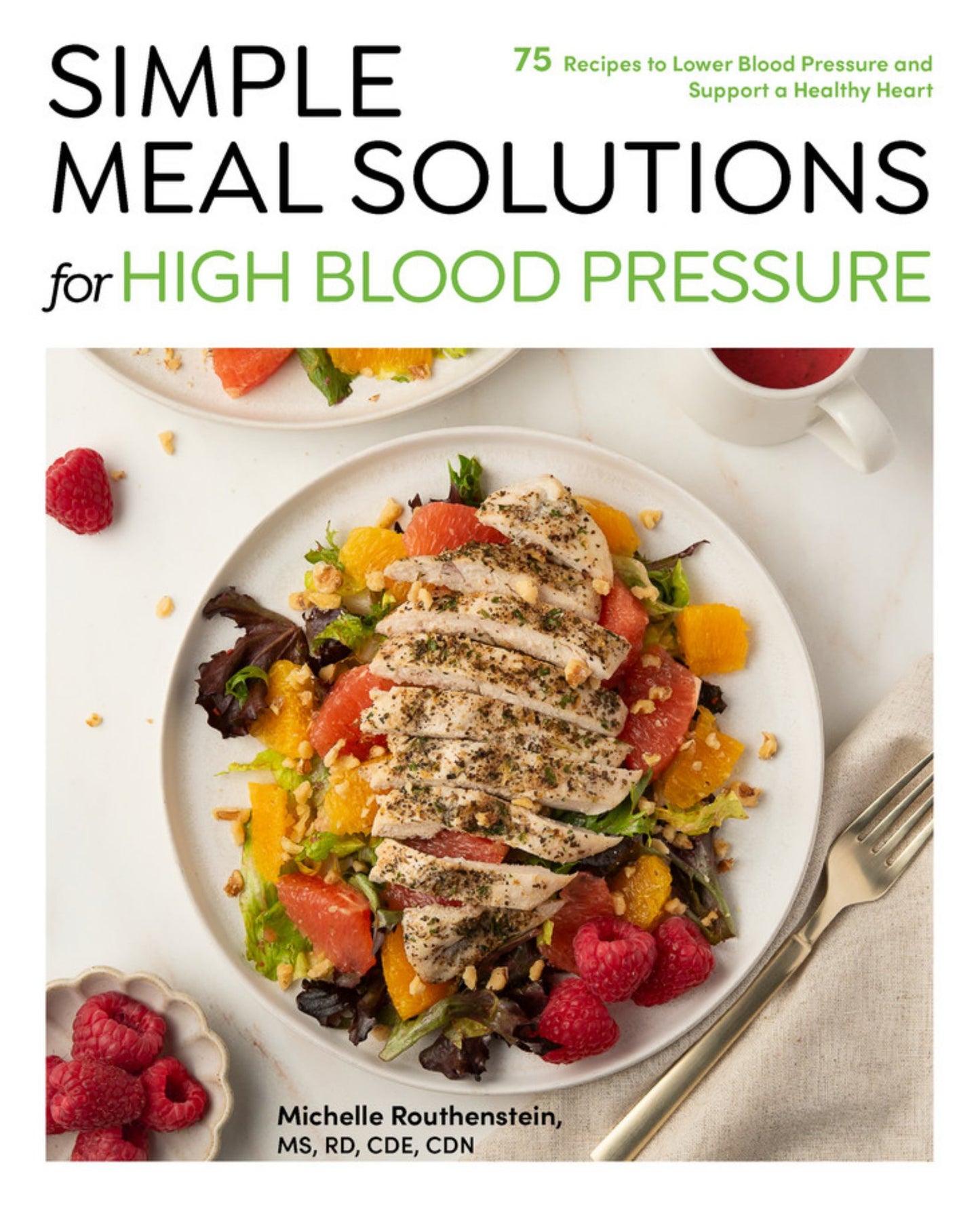 Simple Meal Solutions for High Blood Pressure Cover Image