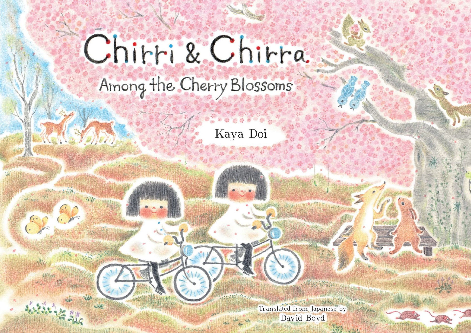 Chirri and Chirra, among the Cherry Blossoms Cover Image