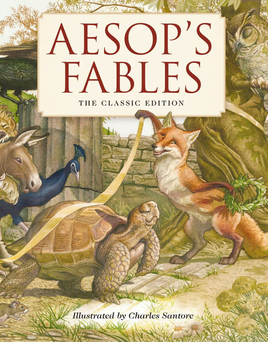 Aesop's Fables Hardcover Cover Image