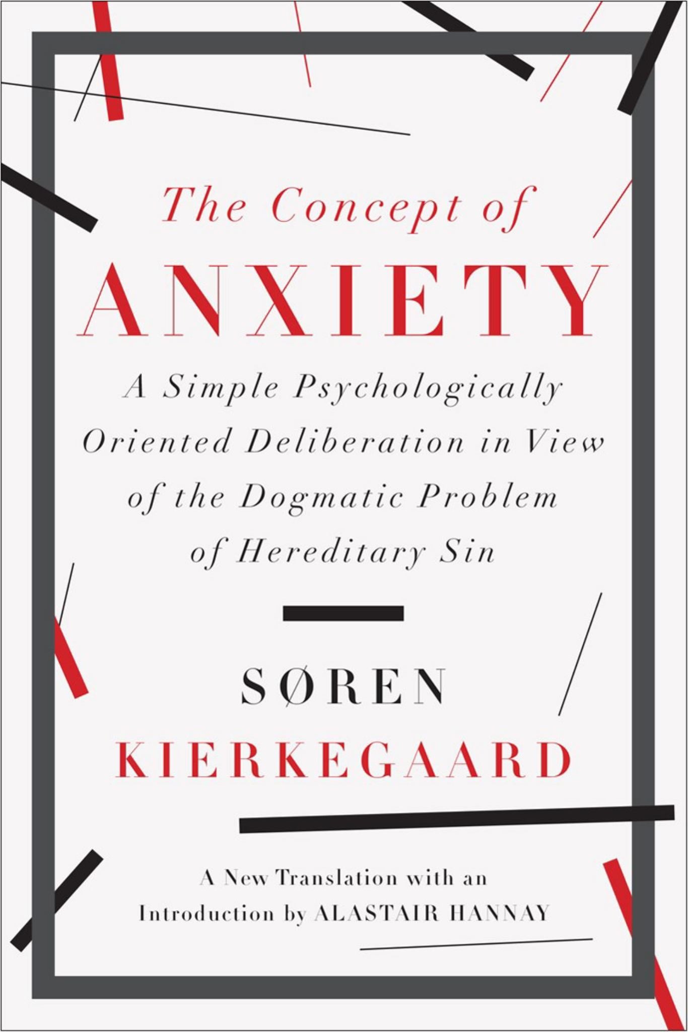The Concept of Anxiety Cover Image
