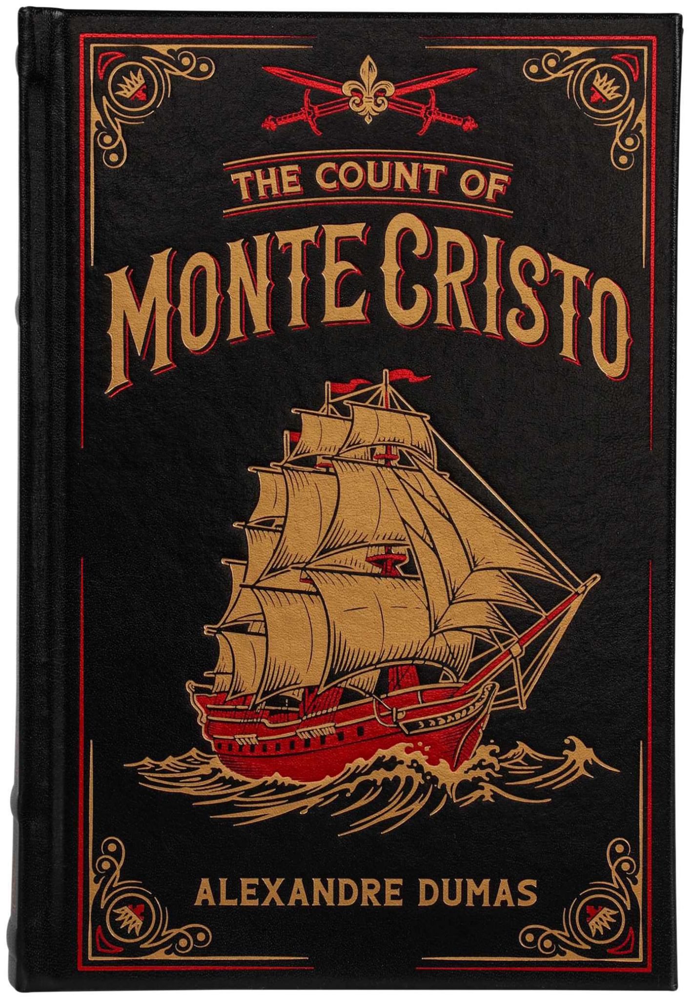 The Count of Monte Cristo (Deluxe Leatherbound Edition) Cover Image