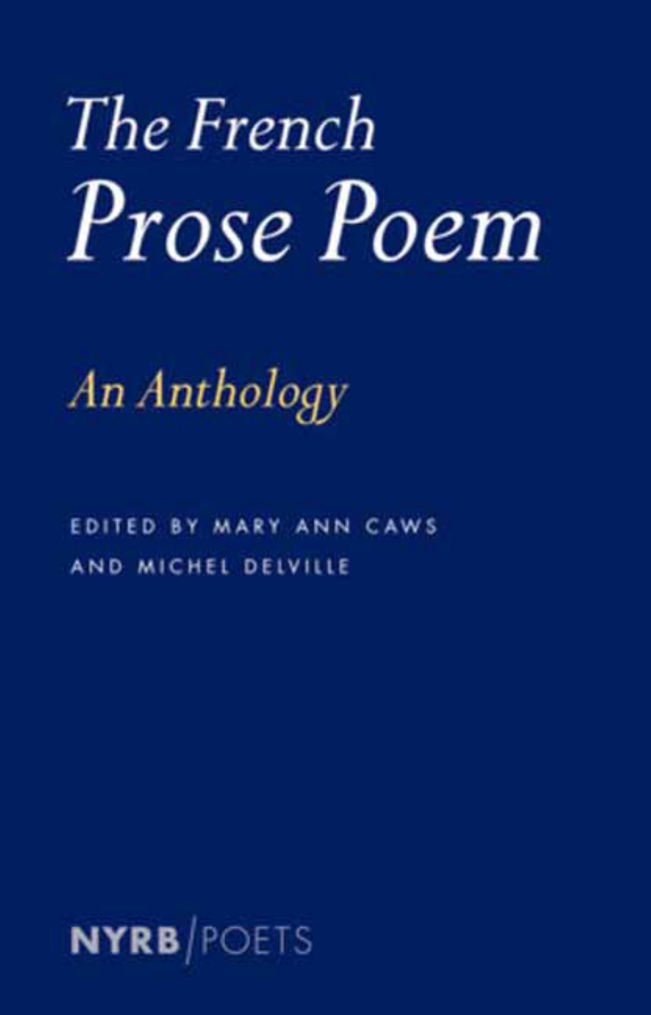 The French Prose Poem Cover Image