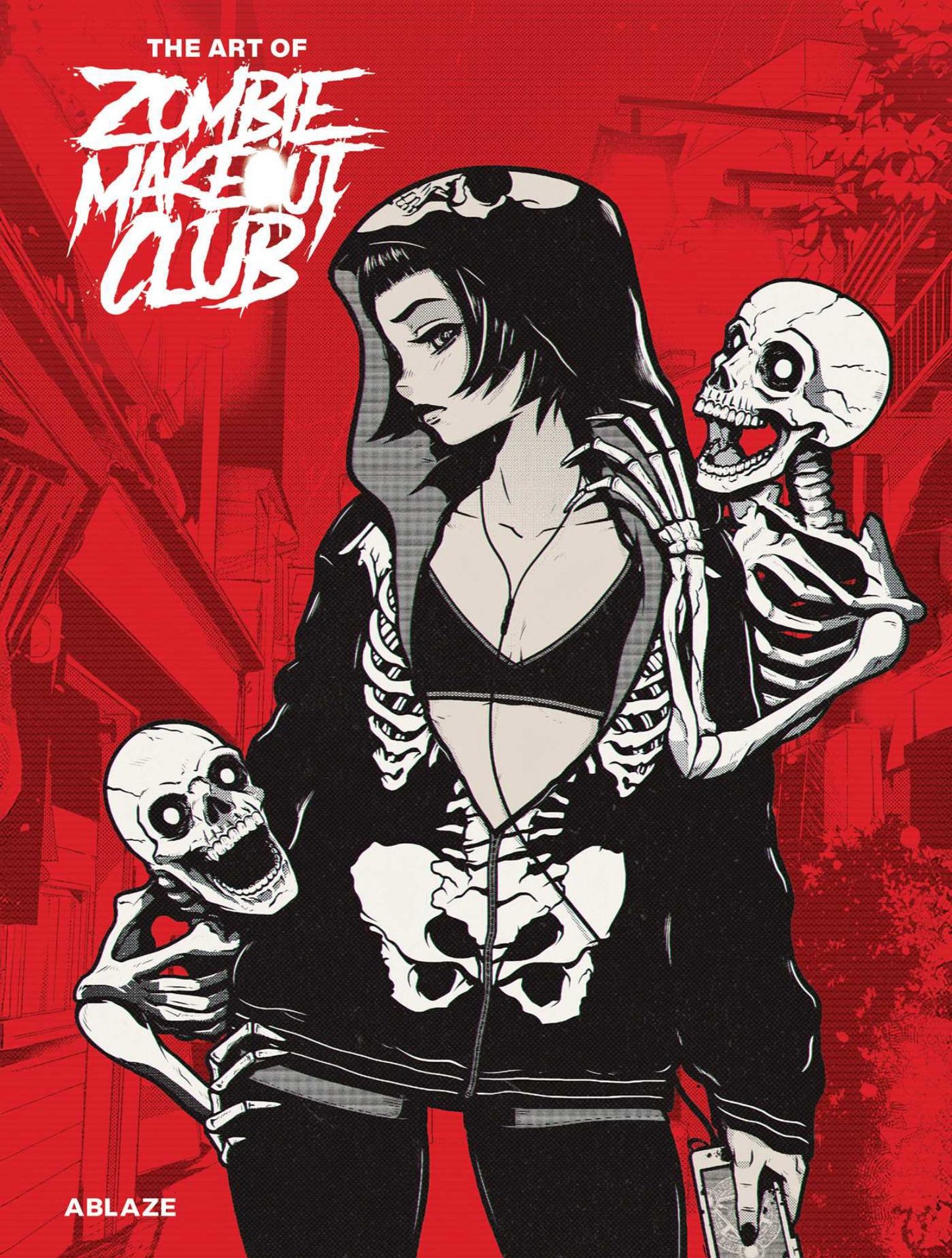 The Art of Zombie Makeout Club Hc Cover Image