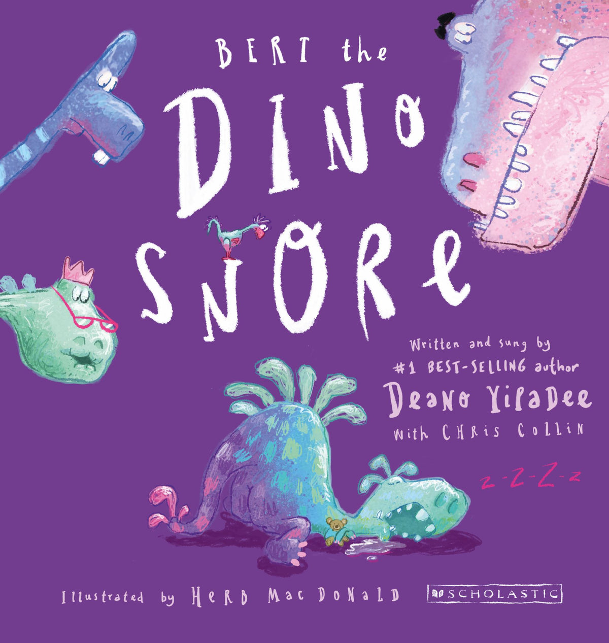 Bert the Dinosnore Cover Image